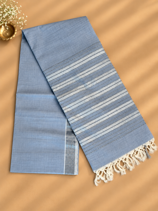Smokey Lavender Everyday Weaves Saree