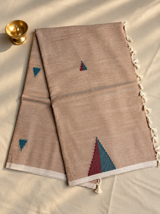 Biscuit Everyday Weaves Saree