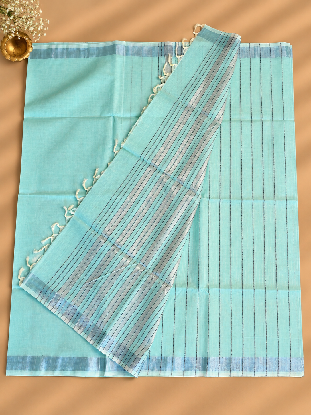 Light Green Everyday Weaves Saree