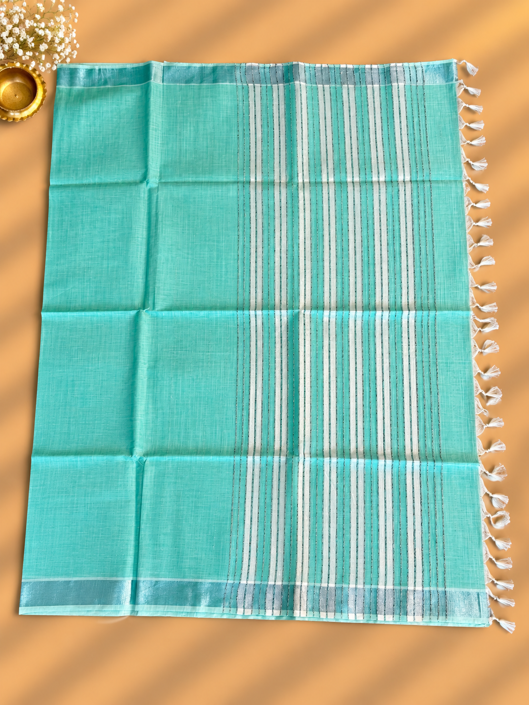 Dark Green Everyday Weaves Saree