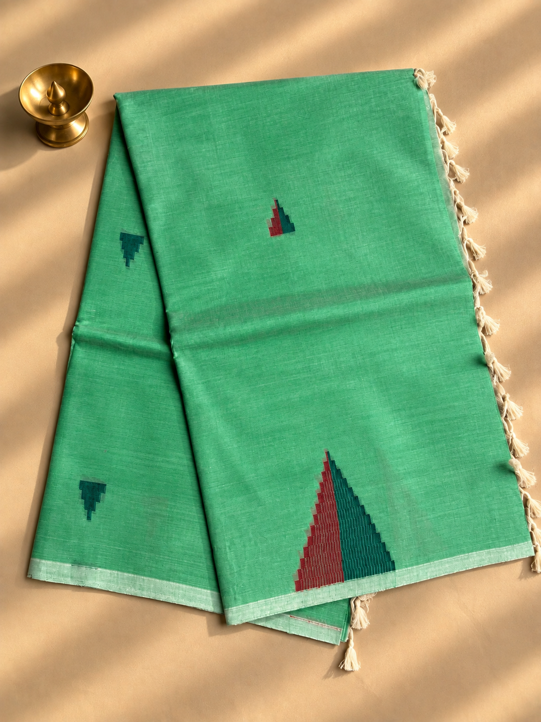 Pista Green Everyday Weaves Saree
