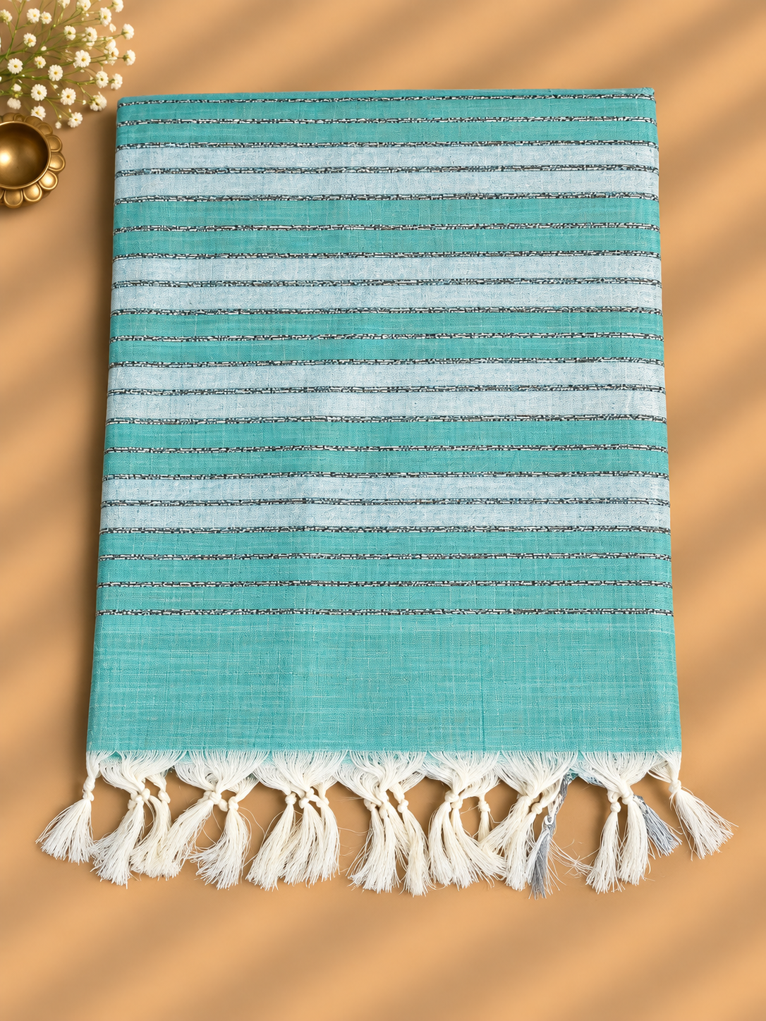 Dark Green Everyday Weaves Saree
