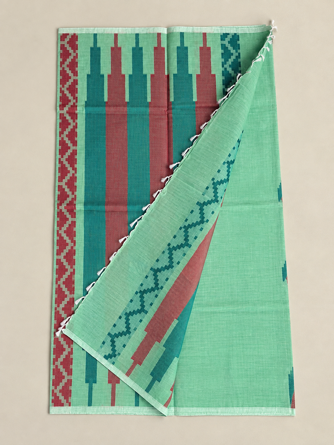 Pista Green Everyday Weaves Saree