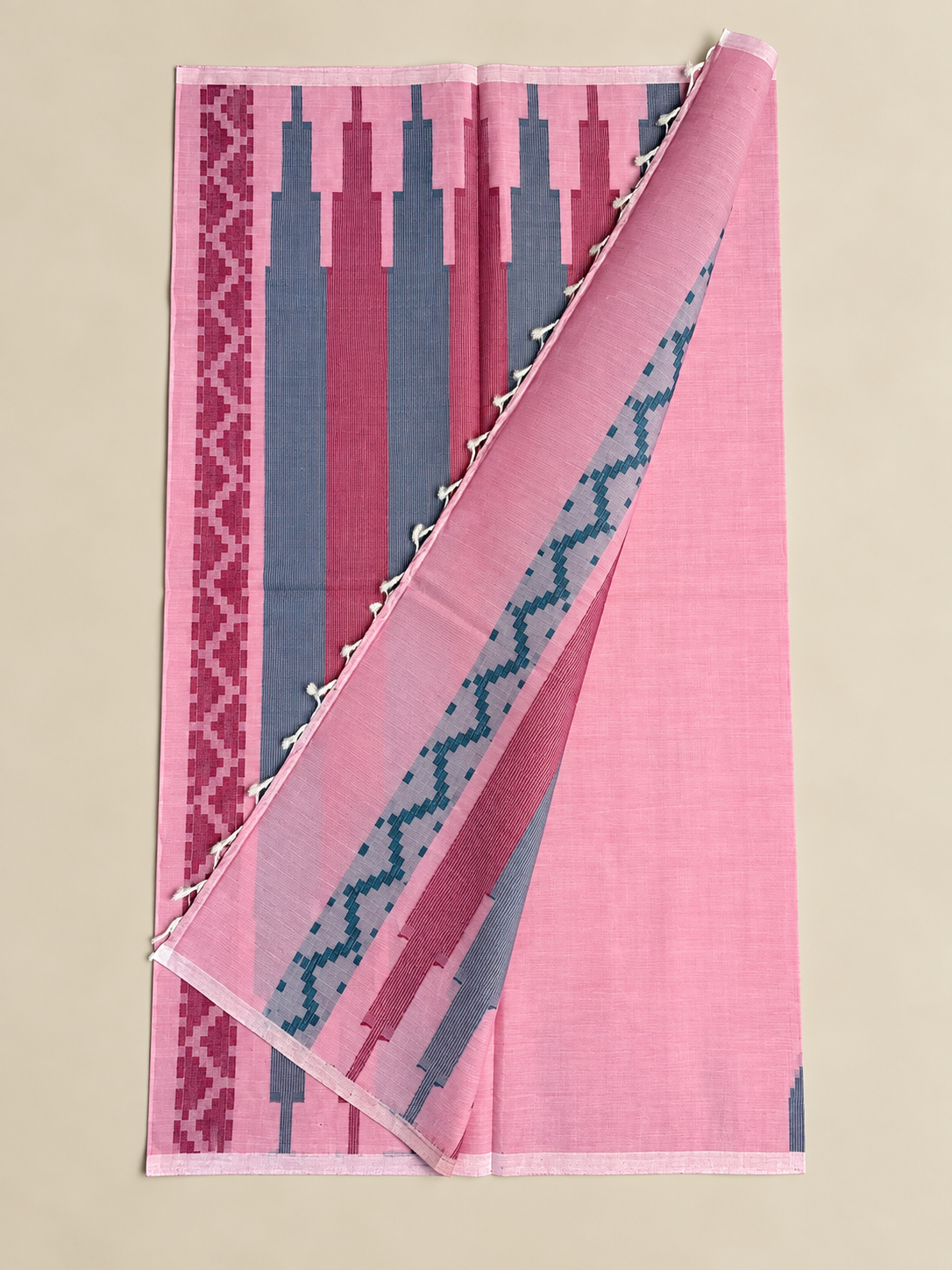 Blush Pink Everyday Weaves Saree