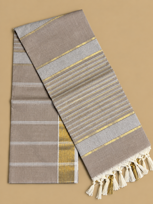 Brown Everyday Weaves Saree