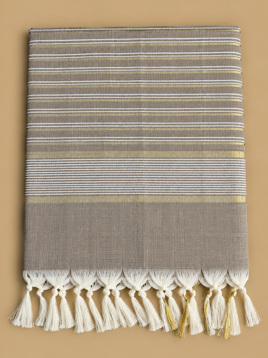 Brown Everyday Weaves Saree