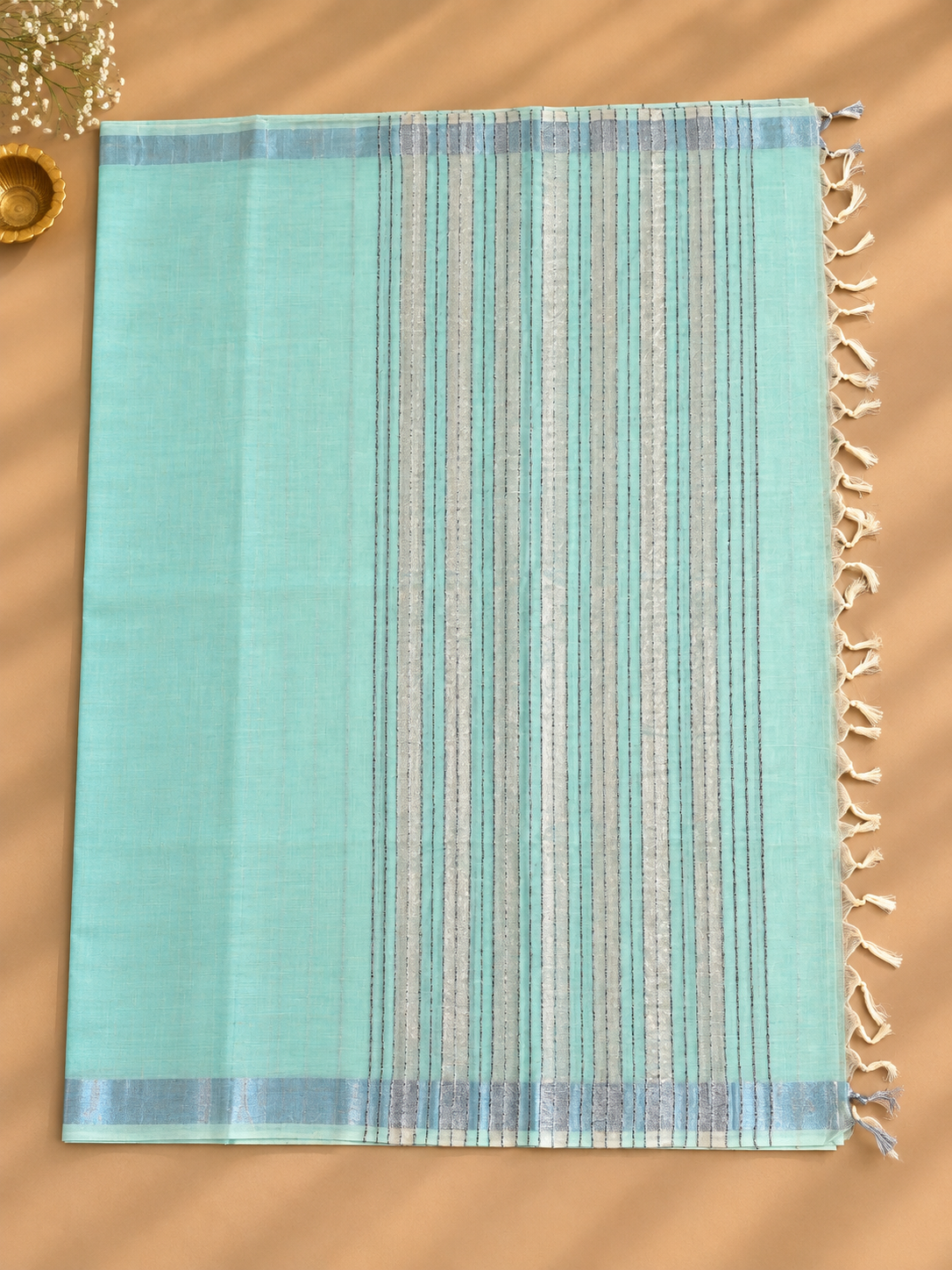 Light Green Everyday Weaves Saree