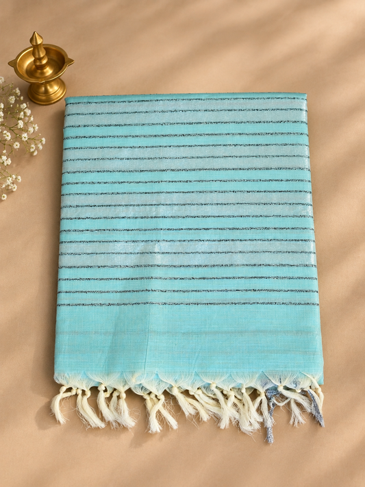 Light Green Everyday Weaves Saree