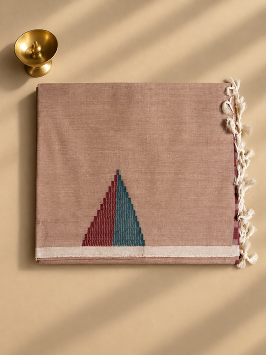 Biscuit Everyday Weaves Saree