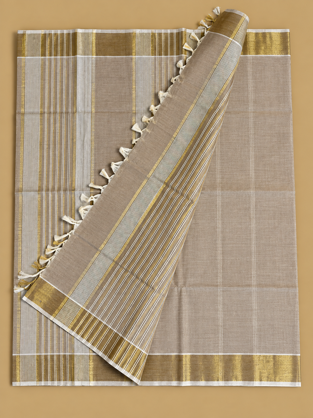 Brown Everyday Weaves Saree