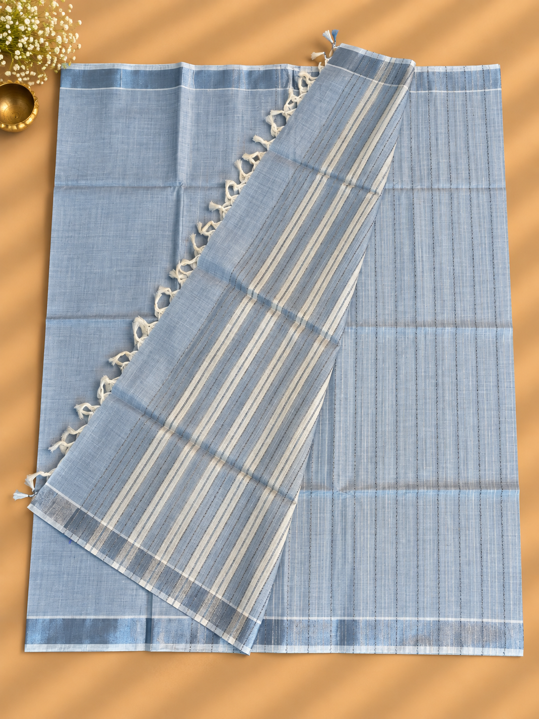 Smokey Lavender Everyday Weaves Saree