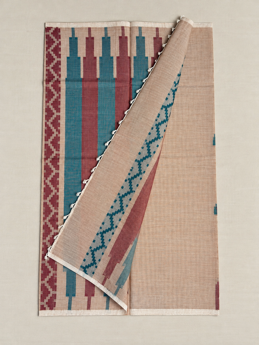 Biscuit Everyday Weaves Saree