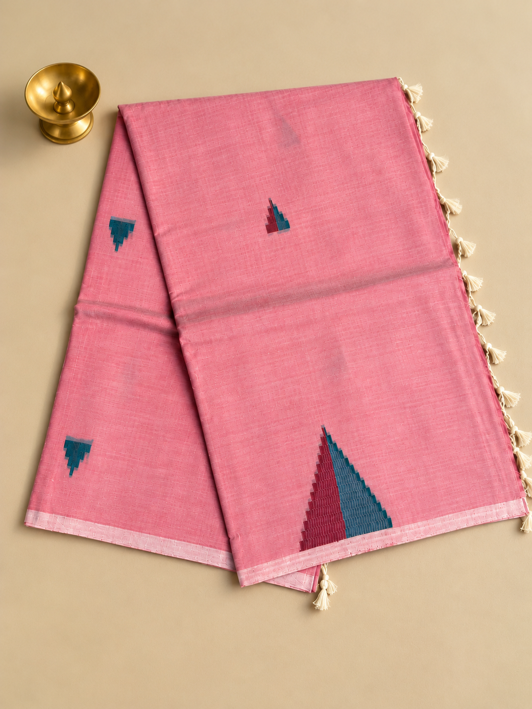 Blush Pink Everyday Weaves Saree