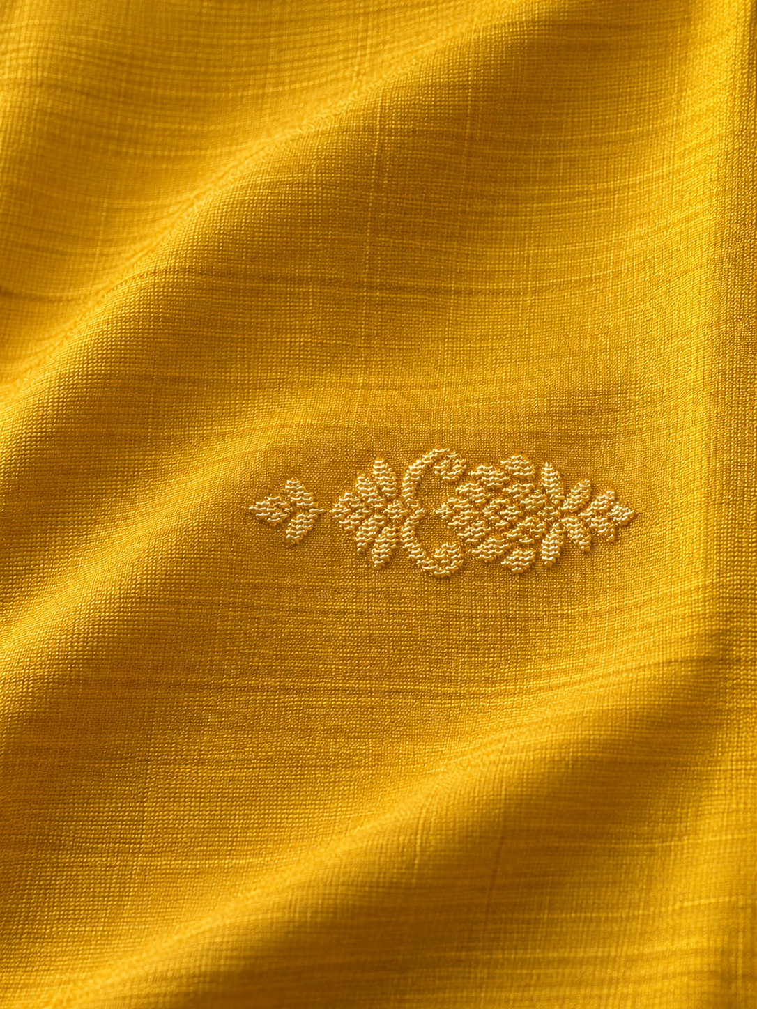 Honey Gold Pure Silk Saree