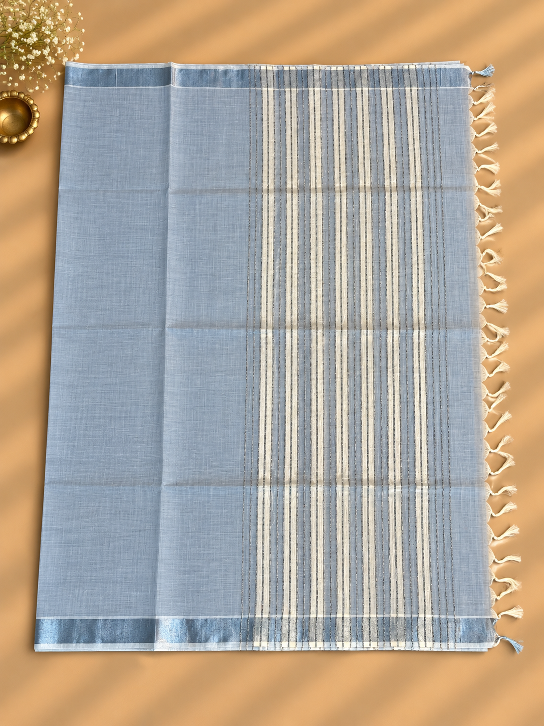Smokey Lavender Everyday Weaves Saree